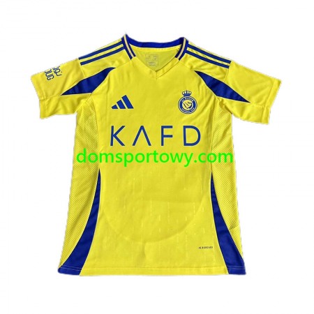 Koszulka Al Nassr Domowe Koszulki Piłkarskie 2024-2025 Krótki Rękaw
